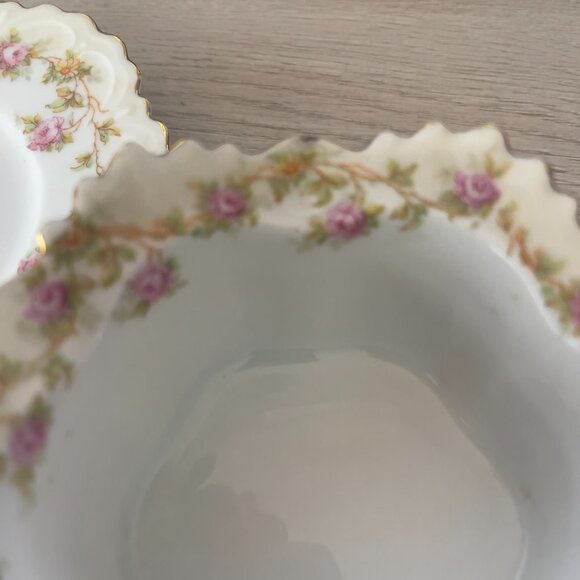 M Z Austria -  Moritz Zdekauer, Leaf Shaped  Bowl & Plate - Picture 13 of 13